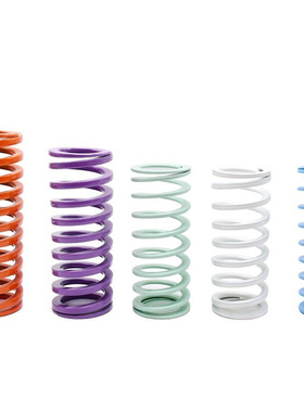 模具弹簧J-SWU43-50/60/70/80/90/100浅蓝色螺旋扁弹簧矩形弹簧