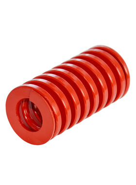 模具弹簧J-SWS37-35/40/45/50/55/6789100橙色螺旋扁弹簧矩形弹簧