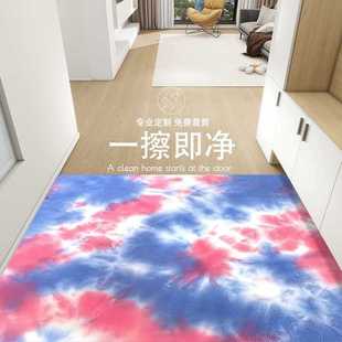 入户门地垫进门脚垫皮革pvc美式 门口可擦免洗家用玄关地毯可裁剪