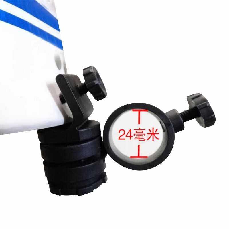 手电筒夹扣 头盔安全帽灯架万向夹 电筒侧灯夹扣头盔头灯支架卡扣