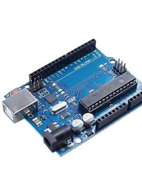 UNO R3atmega328p单片机16U2模块兼容Arduino编程开发板主板