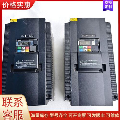 议价欧姆龙变频器3G3MX2-A4075-ZV1，7.5KW，三可维修