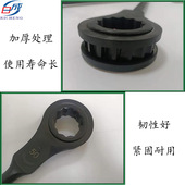 重型新款 海诚公制碳钢快速六角梅花四方棘轮单项省力扳手3416