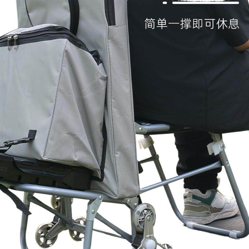 美术生联考集训专用小推车多功能画袋画架车拖车写生爬楼梯小拉车