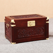 香樟木箱子全樟木樟木箱婚庆箱实木箱字画衣物收纳防虫防蛀