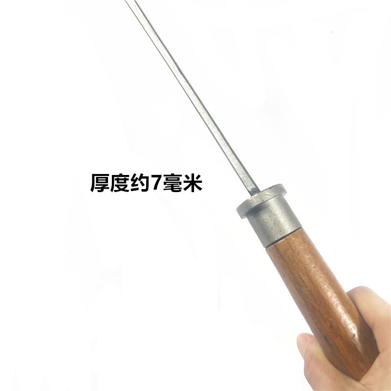 手工锻打农用柴刀砍树长款老式砍竹篾刀专用砍柴劈户外丛林开路刀