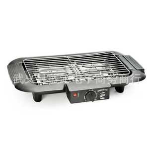 BBQ2000W304不锈钢双发热管电加热烧烤架炉子双管烤肉电烤炉