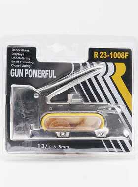 直销R23-1008F 全英文小手柄手动打钉枪 打钉机 码钉枪