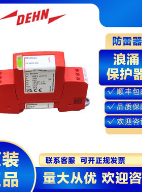 DEHN浪涌保护器953200 DR M 2P 255防雷避雷电涌电源保护SPD低