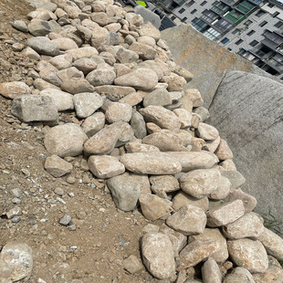 鹅卵石厂家批发大号河卵石户外铺路石头 景观园林造景装饰鹅卵石