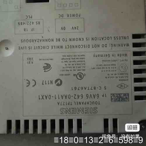 TP177A 6AV6 642-0AA11-0AX1，拆议价