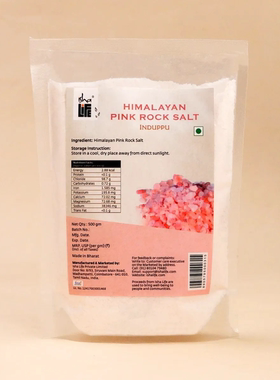 【现货】isha粉盐喜马拉雅天然岩盐500g Induppu Pink Salt
