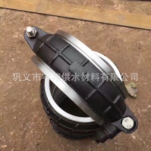 柔性接头 电厂通煤粉卡箍式 LD2000卡箍式 VA型连接器 挠性管接头