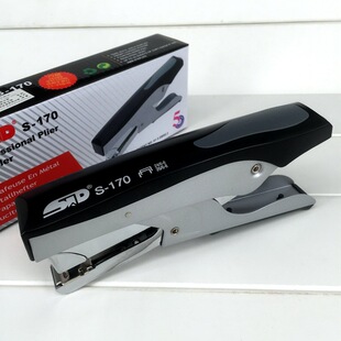 手钳式 旗文STD 订书机 170手握式 加厚订书器2608B订45页