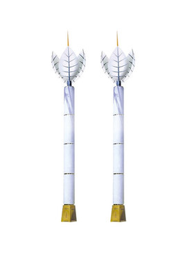 厂家货源白色时尚景观灯公园别墅园林led庭院灯高杆道路照明灯景