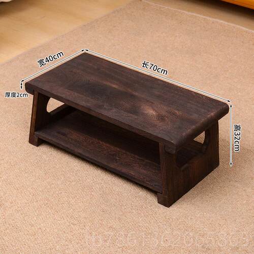 正品实木榻榻米桌飘小窗小桌子茶台日式炕几阳台桌子茶用几家茶桌