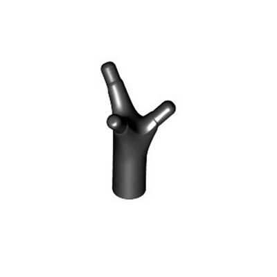 【50G起订】MOC国产积木乐兼容高68211 三芽1L棒树枝嫩芽头发