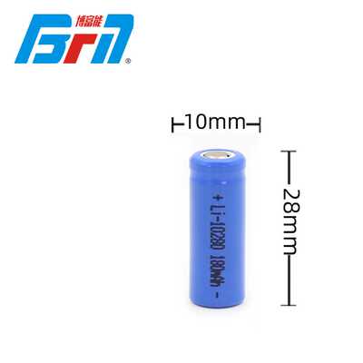 博富能锂电池 10280C-160mAh或180mAh 适用于指纹锁 迷你消毒灯等