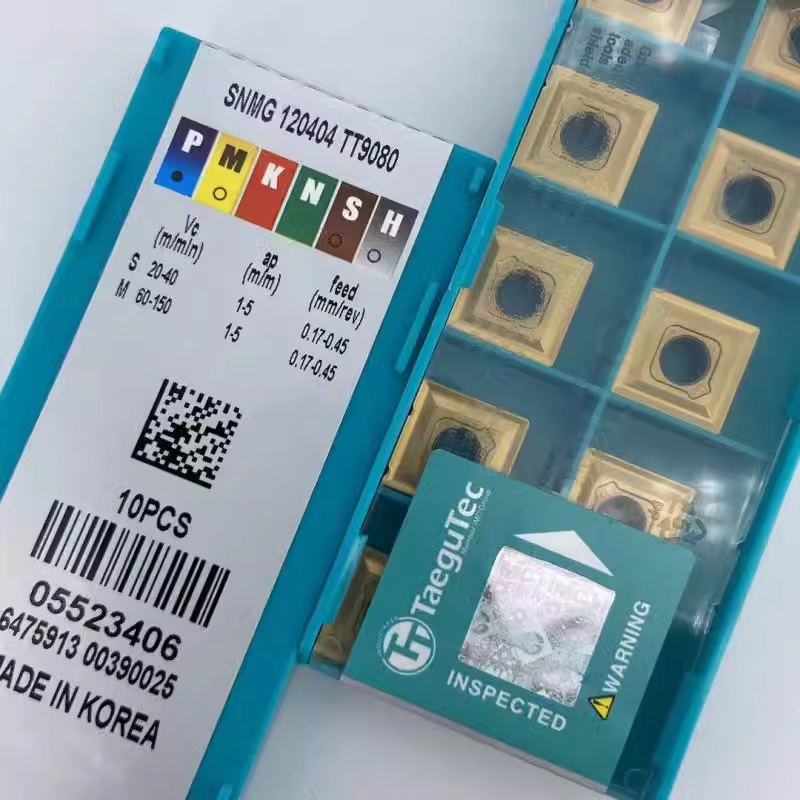 韩国特固克数控刨槽机刀片SNMG 190608 ET TT9080 TT5080 TT9225