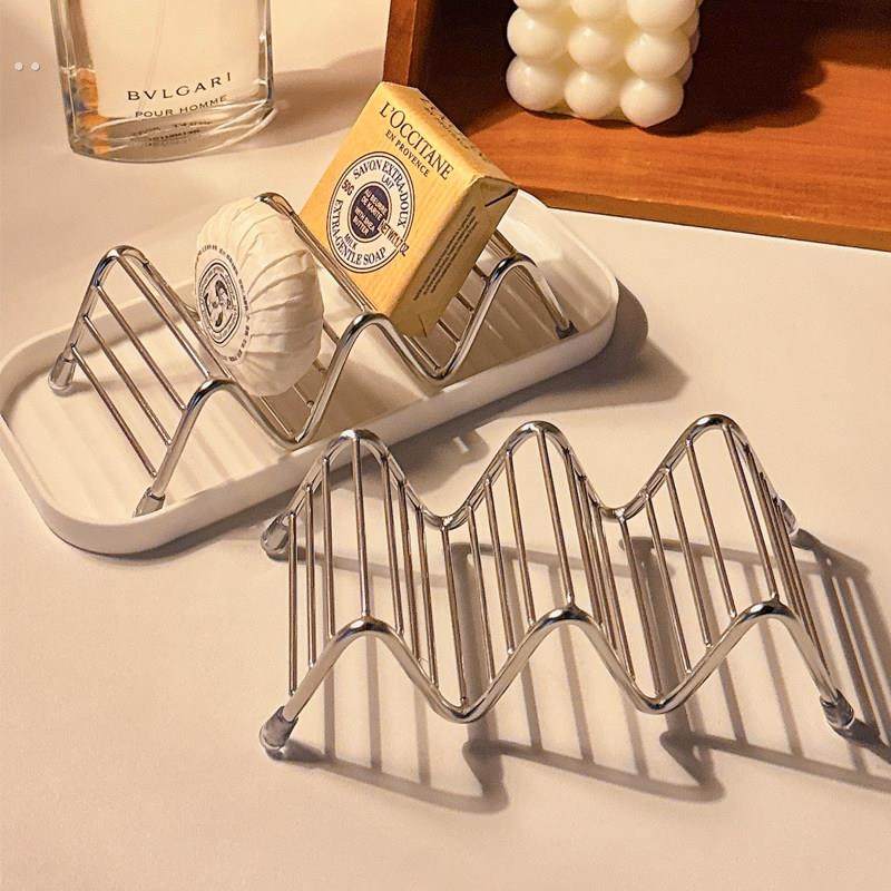 不锈钢肥皂置物架肥皂盒沥水架香皂碟创意香皂盒卫生间浴室洗手台