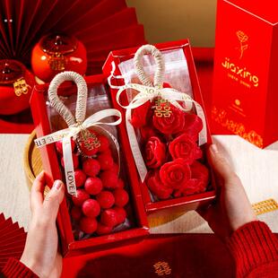 喜庆结婚伴手礼香皂整串葡萄串创意香薰皂手工皂伴手礼生日礼物