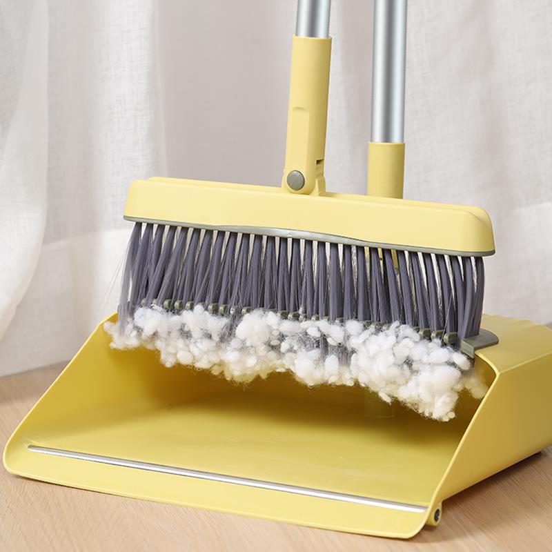 扫把簸箕套装软毛单个扫地笤帚家用垃圾铲不粘头发扫帚撮箕组合装