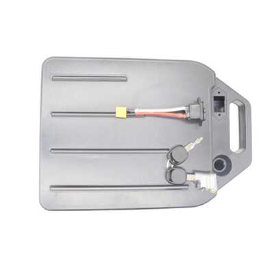 哈雷大型电动滑板车配件 Citycoco 两轮可折叠电池保护盒防水