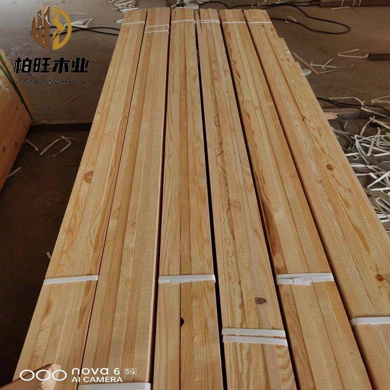 木龙骨木板材实木抛光家具床板床子吊顶打包木条杉木材质环保材质