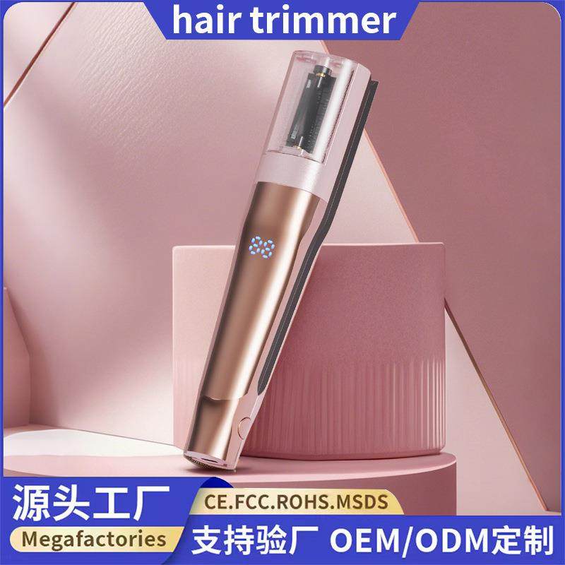 新品削发器头发分叉修剪器充电便携家用自动碎发器电动理发器厂家