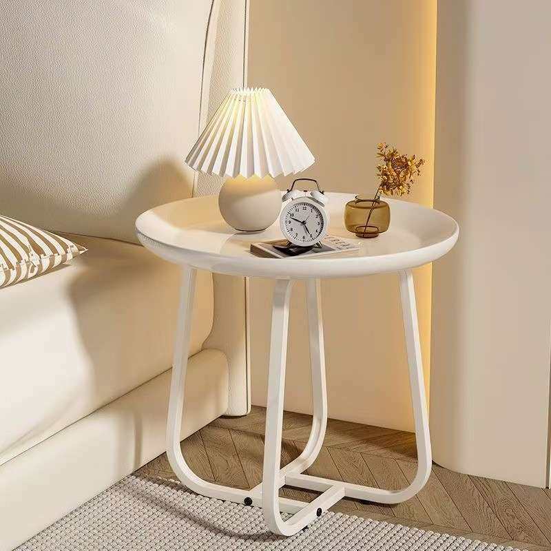 奶油风边几家用小户型沙发边柜阳台客厅小茶几简约现代床头小桌子,电子元器件市场,其它元器件,淘宝优惠券,粉丝福利购,淘宝优惠卷