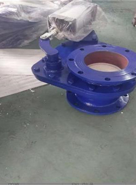 BZ643TC-10P 气动耐磨摆动阀  DN350 气动旋转进料阀