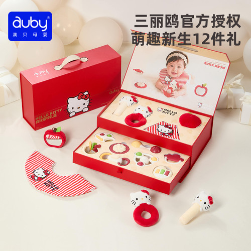澳贝三丽鸥婴儿早教土豪书礼盒