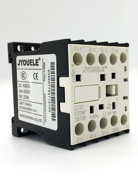 CJX2-K1201 小型K型交流接触器 12A 低压接触器 常用AC24V AC220V