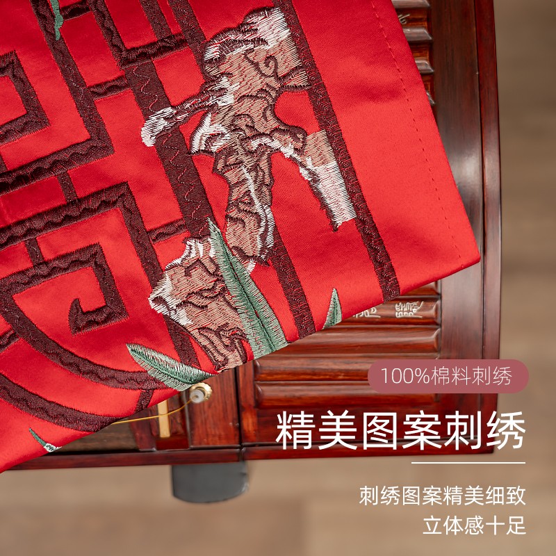 刺绣古筝罩 163防尘罩通用款 中国风古筝琴M罩 防尘防污防晒古筝