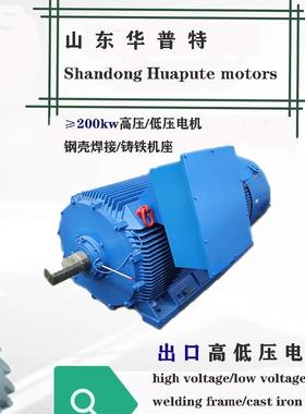 出口Y3高压电机630w铸铁钢壳焊接机座紧凑型3.3v6v出口欧美