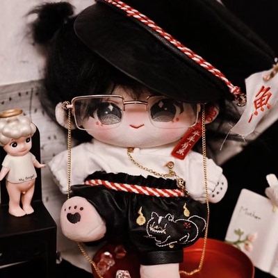 【现货】20厘米无属性棉花娃娃娃衣甜辣换装套装20cm娃衣服饰