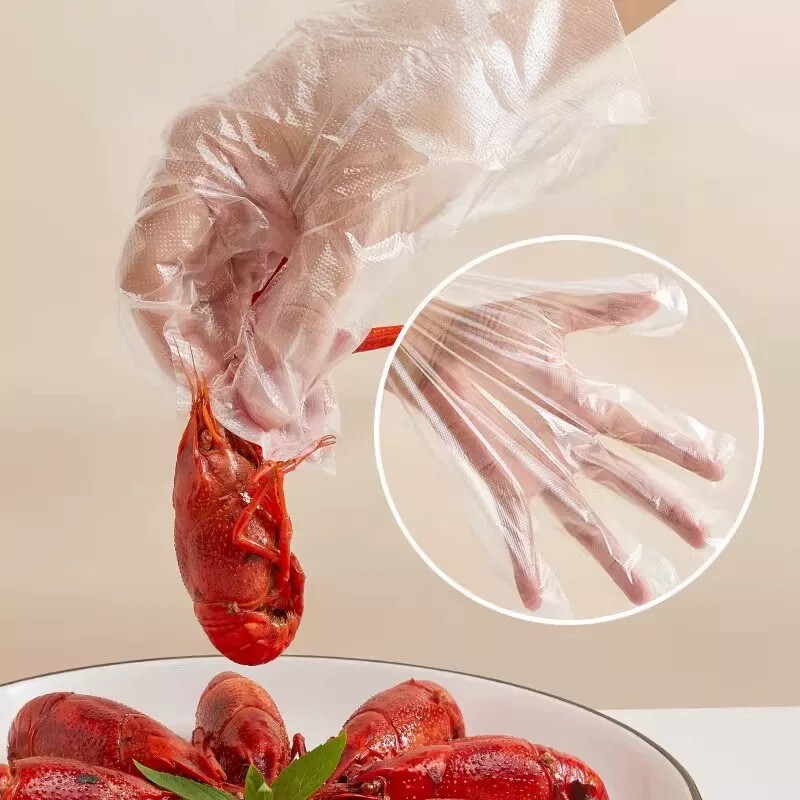 塑美生食品级加厚一次性手套