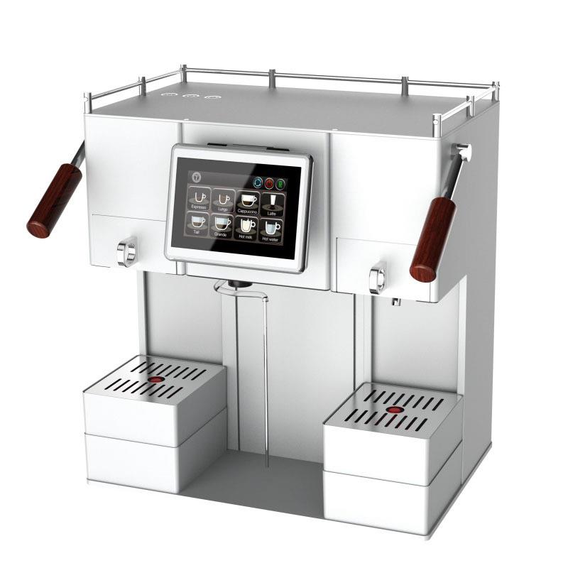 TC123图兰多单头双头意式半自动全自动胶囊咖啡机商用现磨泵压