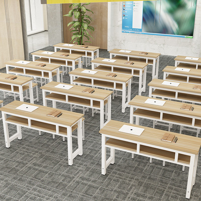 简易办公专用桌子办公室电脑桌台式双人单人办公桌书桌老板写字桌