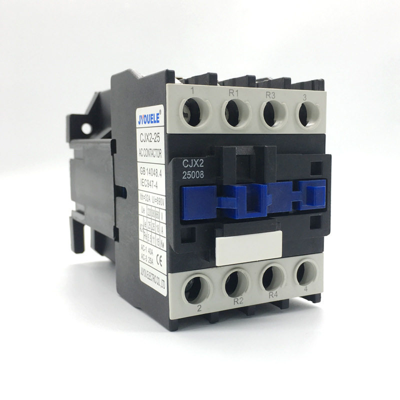 四极直流接触器CJX2-25008Z 现货供应规格齐全DC操作铜芯银点材质