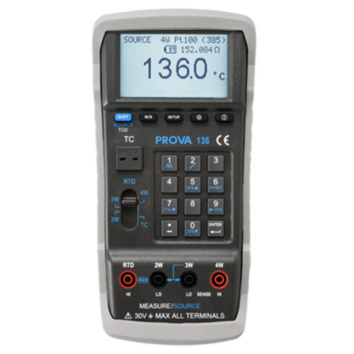 Prova-136 温度校正器(白金电阻+热电偶)台湾泰仕TES--宝华