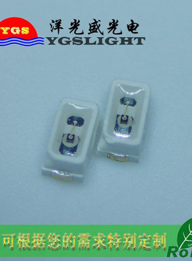 供应1808黄光 1608黄灯 黄色贴片led灯珠 可替代0603发光二极管