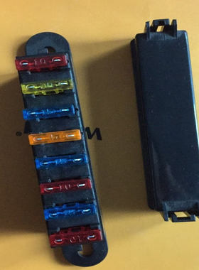 202-08S 8路线束保险丝盒汽车插片保险丝座装配式保险丝座BX2081-