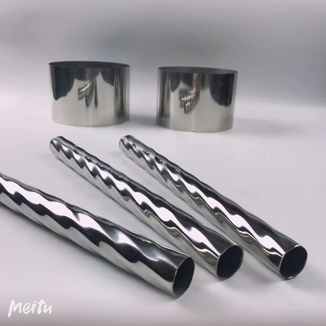 厂家供应201 304不锈钢螺纹拖把杆围栏楼梯薄壁不锈钢管