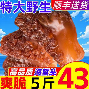 海蜇头5斤桶装非即食凉拌菜正宗特大野生红花海哲头皮丝海鲜商用