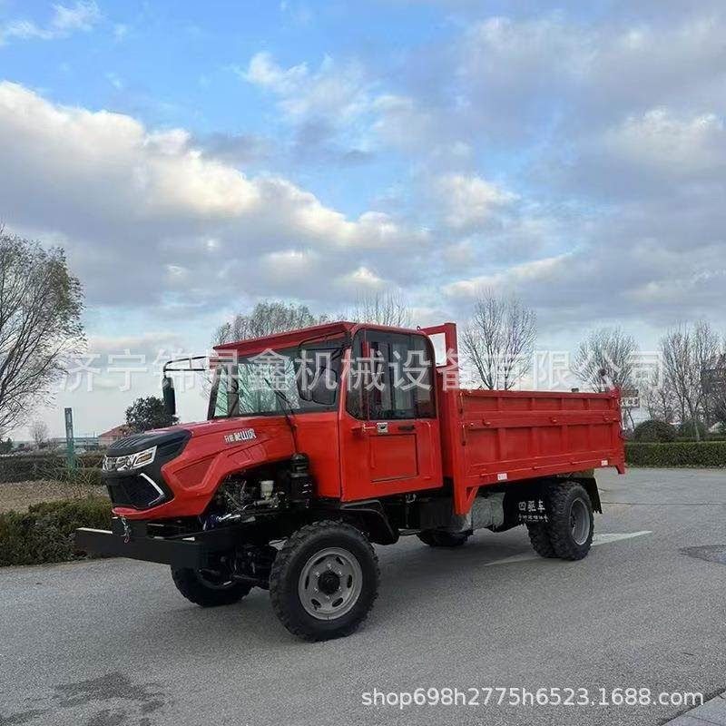 6吨四轮拖拉机货车农用四不像运输车大马力四驱矿用工程车