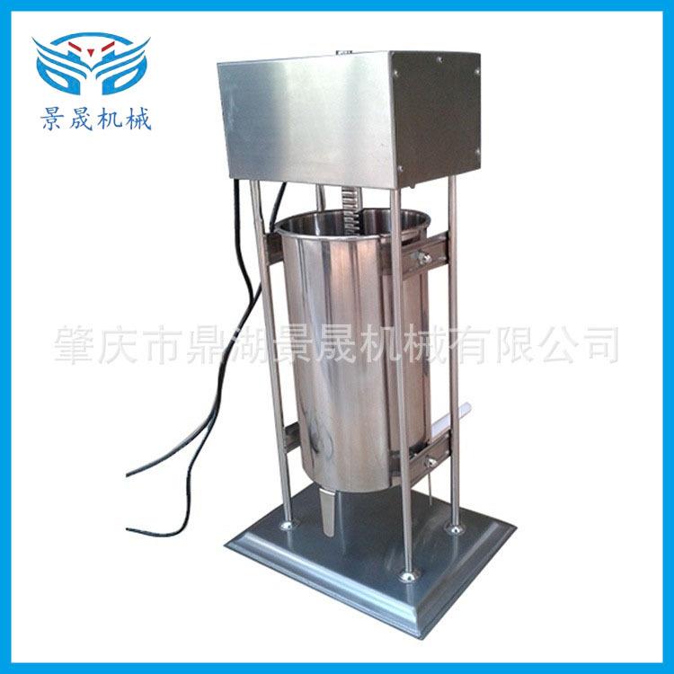 工厂供应小型电动灌肠机DD-15L香肠灌肠机肉块肉粒腊肠