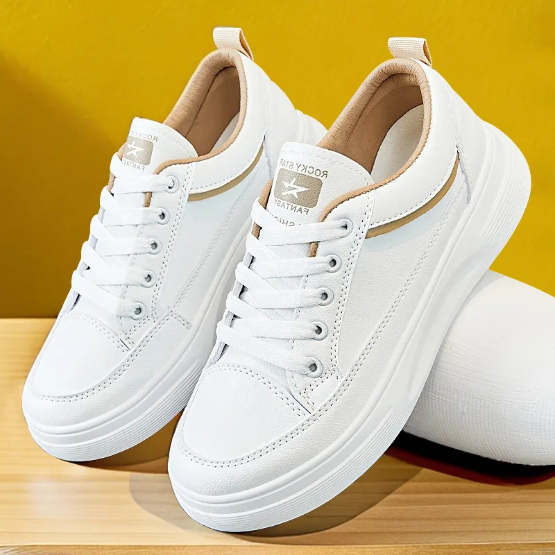 小白鞋女春季新款透气板鞋韩版松糕鞋休闲板鞋,女鞋,婚鞋,淘宝优惠券,粉丝福利购,淘宝优惠卷