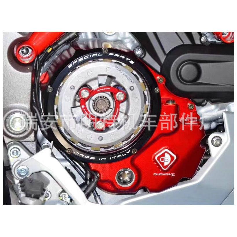 跨境CNC改装杜卡迪摩托车Ducati大魔鬼xdiavel改装透明离合器边盖