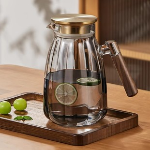 德国closgo冷水壶玻璃耐高温大容量夏天家用食品级高硼硅水壶套装